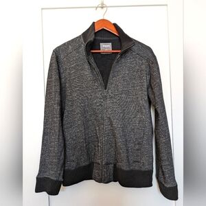 Bonobos Knit Jacket, Black/Grey